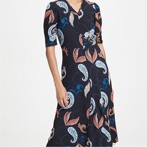 See By Chloe Multicolor Paisley Midi Dress